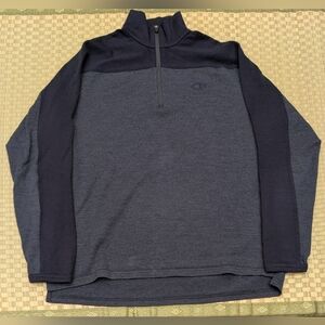 Icebreaker Pure Merino Sport 320 Wool 1/4 Zip Sweatshirt Men's Size XL